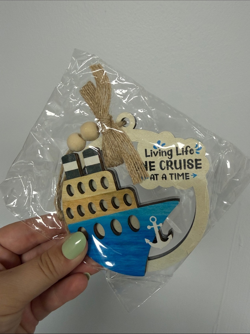 Blue Nautical Cruise Ornamenr